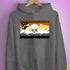 Bear Pride Pirate Flag Hoodie - Grey Heather